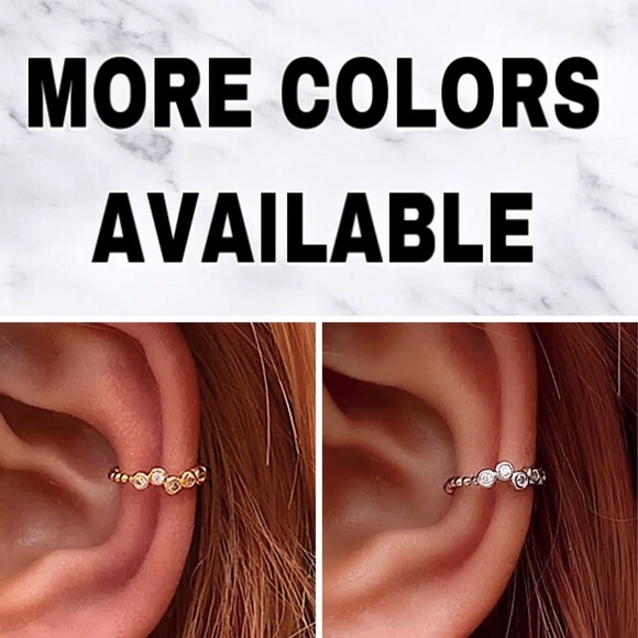⚫️𝟲𝟱%𝗢𝗙𝗙|𝗯𝘂𝗻𝗱𝗹𝗲𝘀𝟯+⚫️ ⚜️[𝟯/$𝟭𝟴]⚜️Rhinestone Wrap Earring NEW - Picture 9 of 11